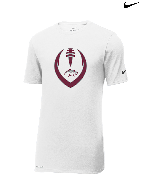 Weston Ranch HS Football Full Football - Mens Nike Cotton Poly Tee