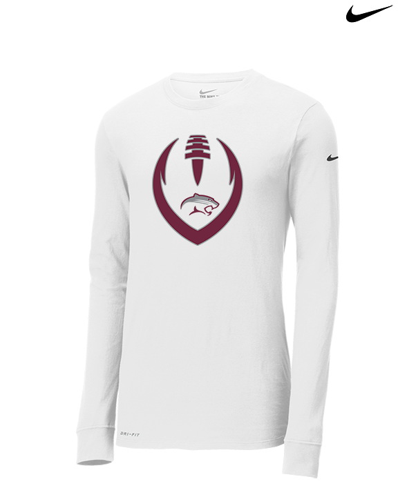 Weston Ranch HS Football Full Football - Mens Nike Longsleeve