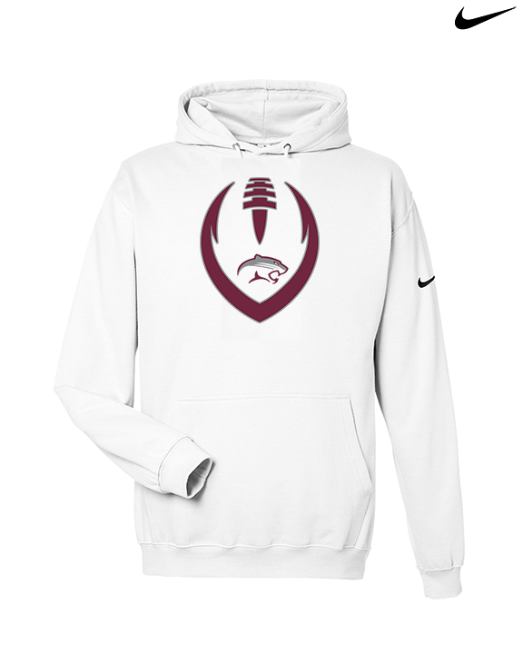 Weston Ranch HS Football Full Football - Nike Club Fleece Hoodie