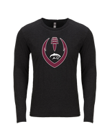 Weston Ranch HS Football Full Football - Tri-Blend Long Sleeve