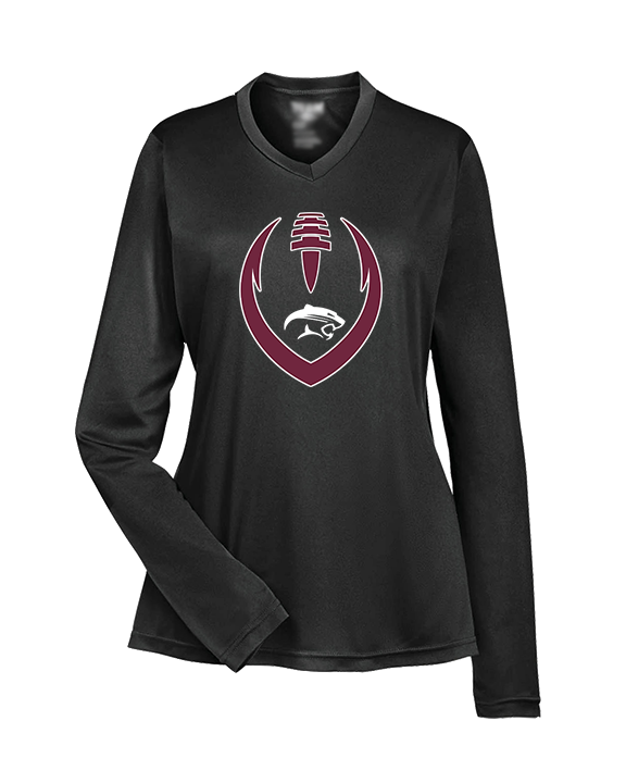 Weston Ranch HS Football Full Football - Womens Performance Longsleeve