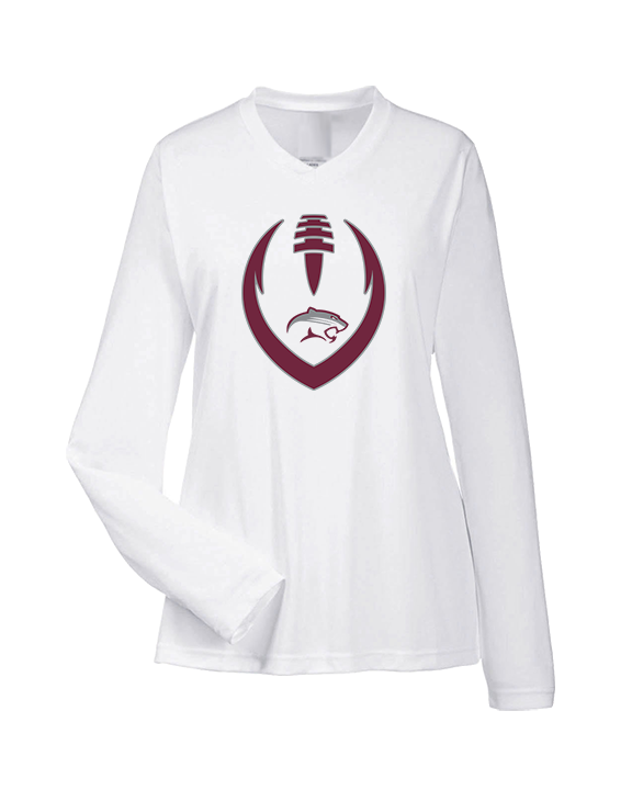 Weston Ranch HS Football Full Football - Womens Performance Longsleeve