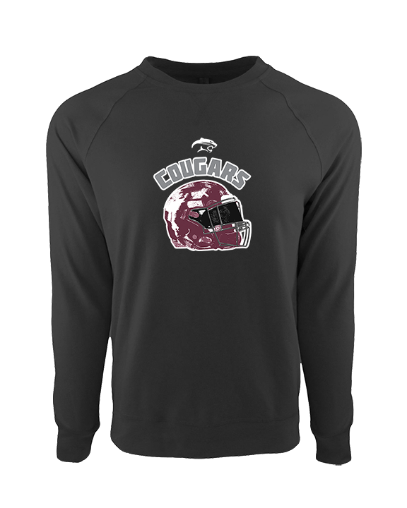 Weston Ranch HS Football Helmet - Crewneck Sweatshirt