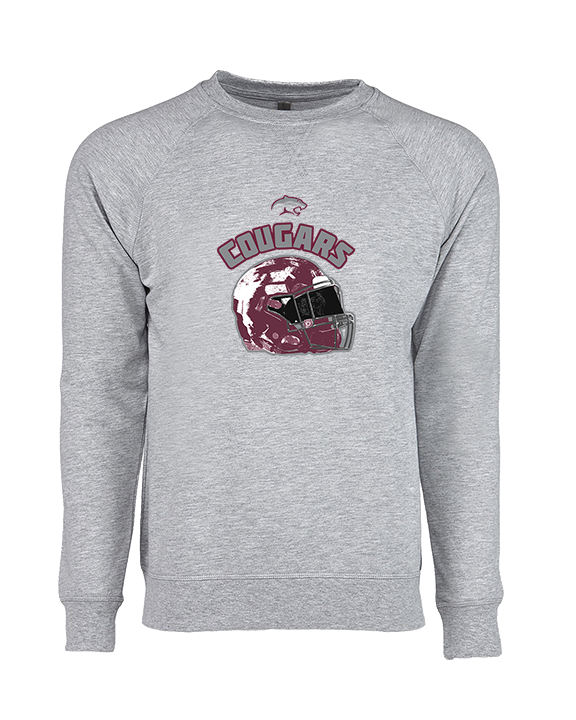 Weston Ranch HS Football Helmet - Crewneck Sweatshirt