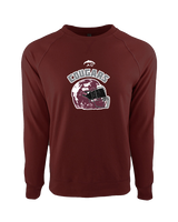 Weston Ranch HS Football Helmet - Crewneck Sweatshirt