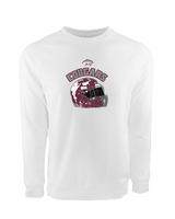 Weston Ranch HS Football Helmet - Crewneck Sweatshirt