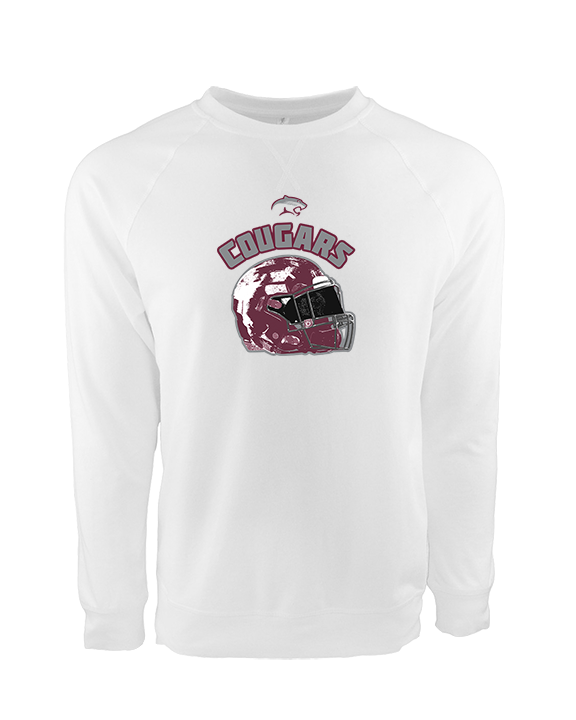 Weston Ranch HS Football Helmet - Crewneck Sweatshirt