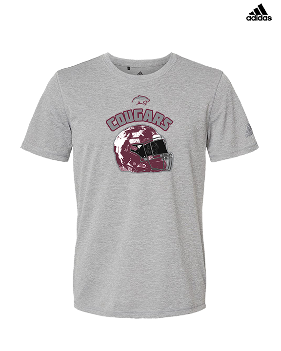 Weston Ranch HS Football Helmet - Mens Adidas Performance Shirt