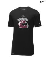 Weston Ranch HS Football Helmet - Mens Nike Cotton Poly Tee