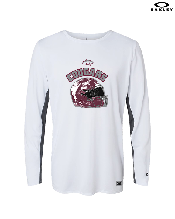 Weston Ranch HS Football Helmet - Mens Oakley Longsleeve