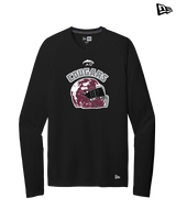 Weston Ranch HS Football Helmet - New Era Performance Long Sleeve