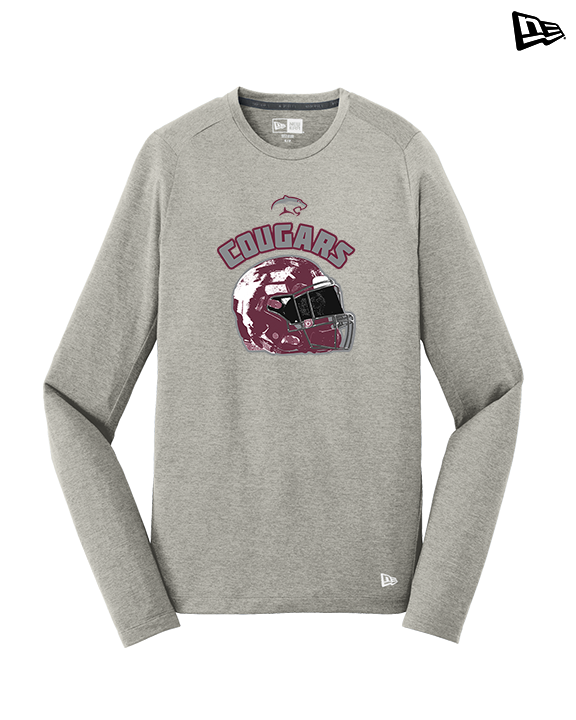 Weston Ranch HS Football Helmet - New Era Performance Long Sleeve