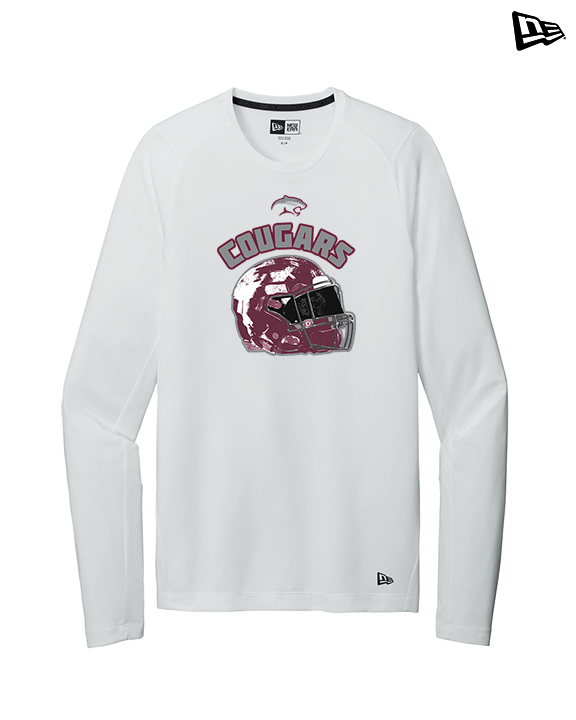 Weston Ranch HS Football Helmet - New Era Performance Long Sleeve