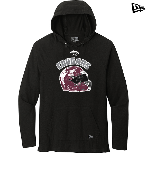 Weston Ranch HS Football Helmet - New Era Tri-Blend Hoodie