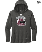 Weston Ranch HS Football Helmet - New Era Tri-Blend Hoodie