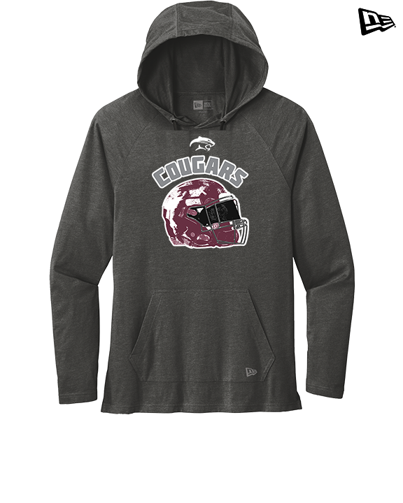 Weston Ranch HS Football Helmet - New Era Tri-Blend Hoodie