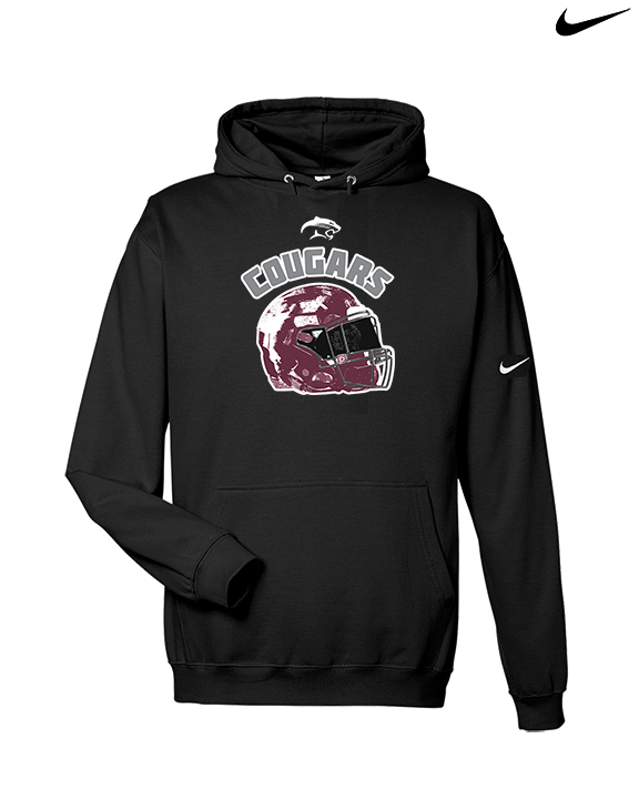 Weston Ranch HS Football Helmet - Nike Club Fleece Hoodie