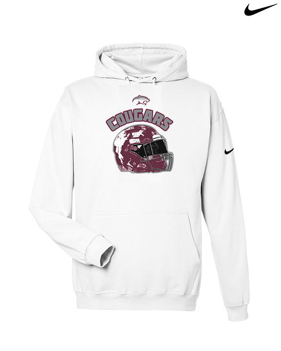 Weston Ranch HS Football Helmet - Nike Club Fleece Hoodie