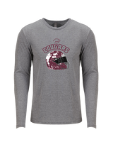 Weston Ranch HS Football Helmet - Tri-Blend Long Sleeve