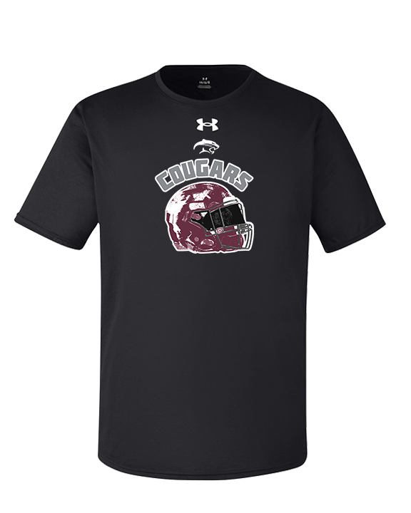 Weston Ranch HS Football Helmet - Under Armour Mens Team Tech T-Shirt