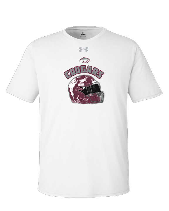 Weston Ranch HS Football Helmet - Under Armour Mens Team Tech T-Shirt