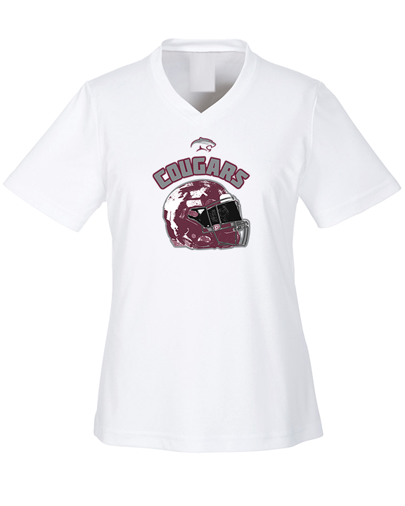 Weston Ranch HS Football Helmet - Womens Performance Shirt