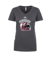 Weston Ranch HS Football Helmet - Womens Vneck