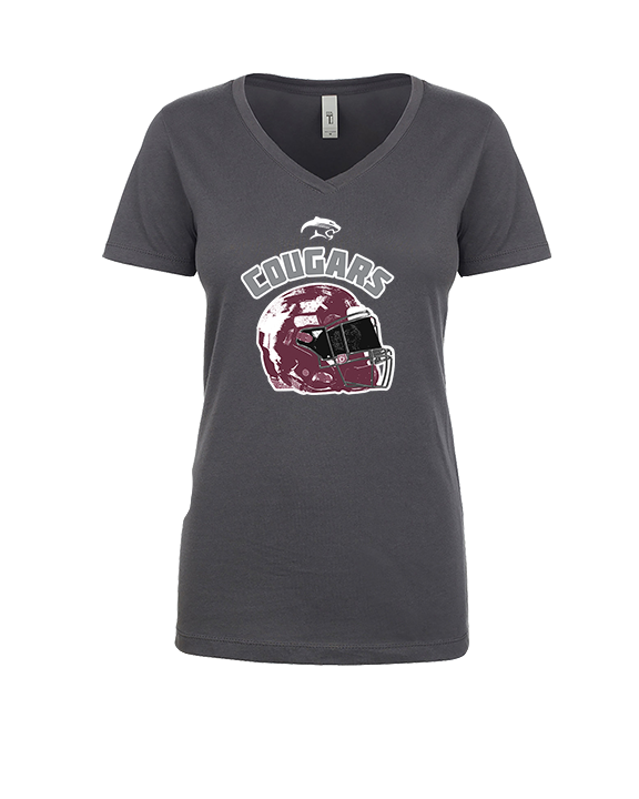 Weston Ranch HS Football Helmet - Womens Vneck