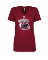 Weston Ranch HS Football Helmet - Womens Vneck