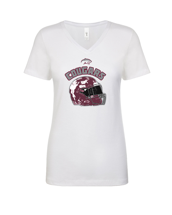 Weston Ranch HS Football Helmet - Womens Vneck