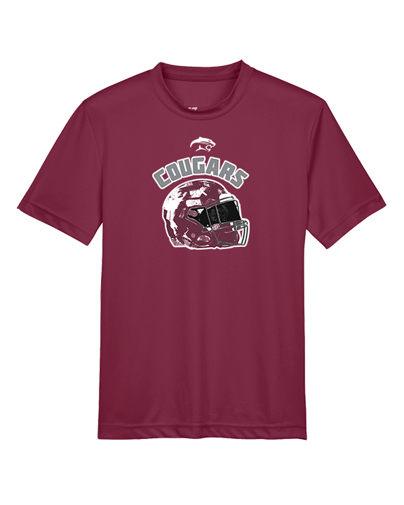 Weston Ranch HS Football Helmet - Youth Performance Shirt