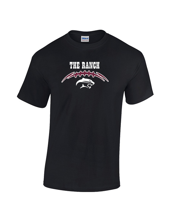 Weston Ranch HS Football Laces - Cotton T-Shirt