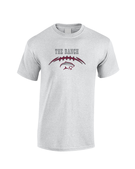 Weston Ranch HS Football Laces - Cotton T-Shirt