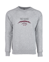 Weston Ranch HS Football Laces - Crewneck Sweatshirt