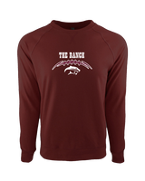 Weston Ranch HS Football Laces - Crewneck Sweatshirt