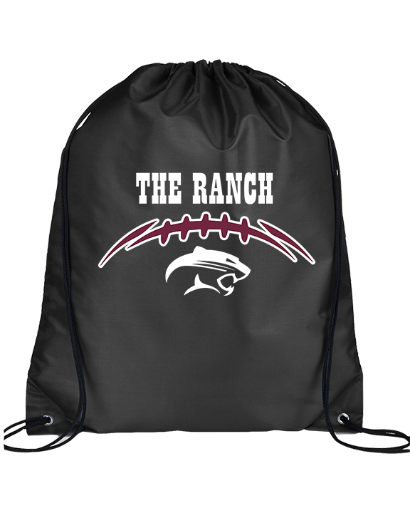 Weston Ranch HS Football Laces - Drawstring Bag