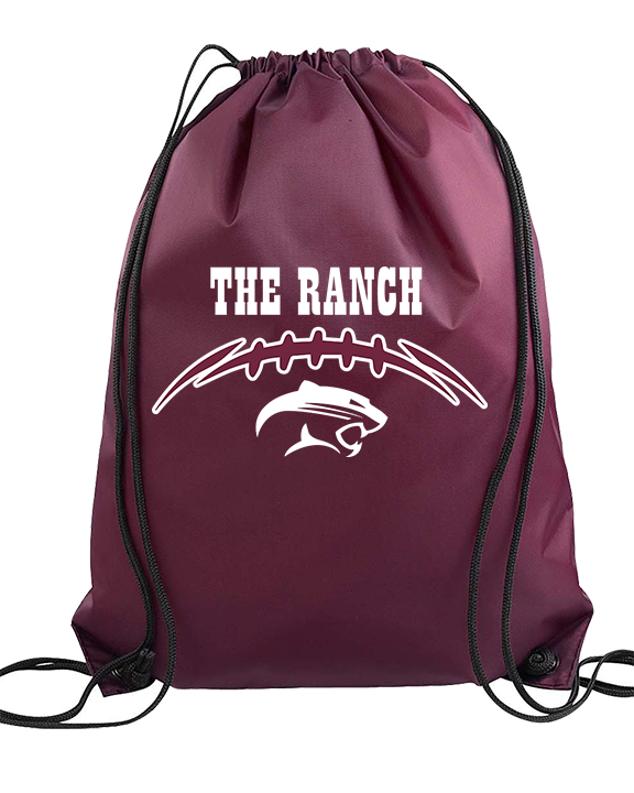 Weston Ranch HS Football Laces - Drawstring Bag