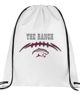 Weston Ranch HS Football Laces - Drawstring Bag