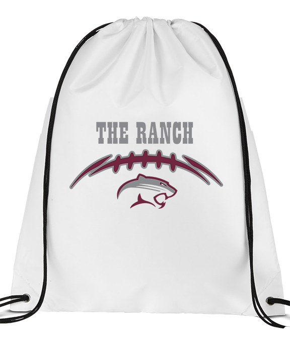 Weston Ranch HS Football Laces - Drawstring Bag