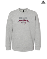 Weston Ranch HS Football Laces - Mens Adidas Crewneck