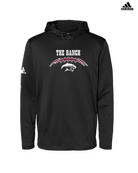 Weston Ranch HS Football Laces - Mens Adidas Hoodie