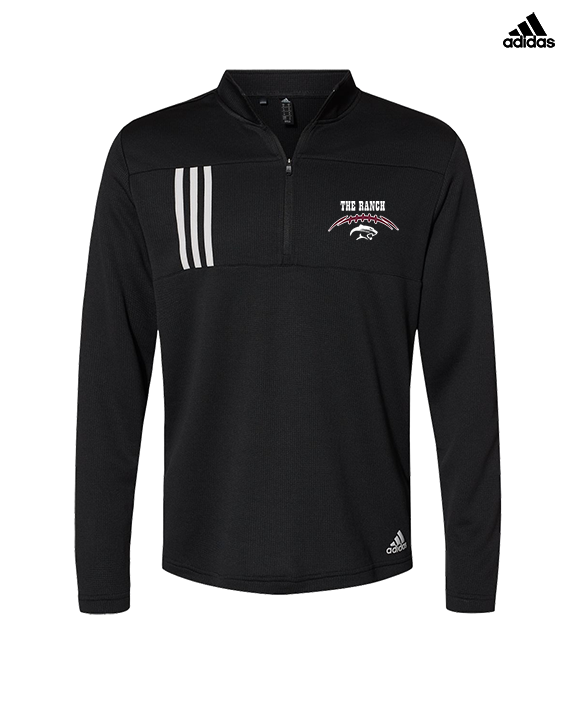 Weston Ranch HS Football Laces - Mens Adidas Quarter Zip