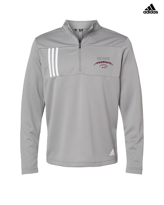 Weston Ranch HS Football Laces - Mens Adidas Quarter Zip