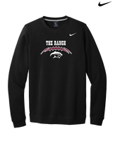 Weston Ranch HS Football Laces - Mens Nike Crewneck