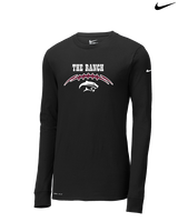 Weston Ranch HS Football Laces - Mens Nike Longsleeve