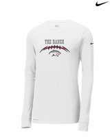 Weston Ranch HS Football Laces - Mens Nike Longsleeve