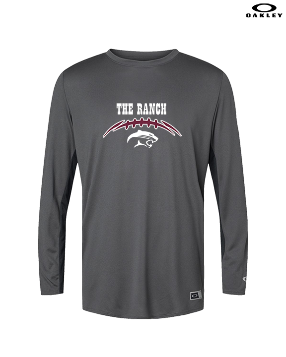 Weston Ranch HS Football Laces - Mens Oakley Longsleeve