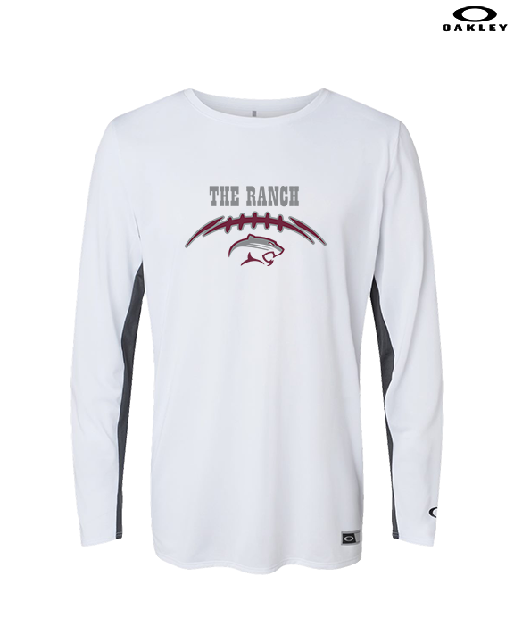 Weston Ranch HS Football Laces - Mens Oakley Longsleeve