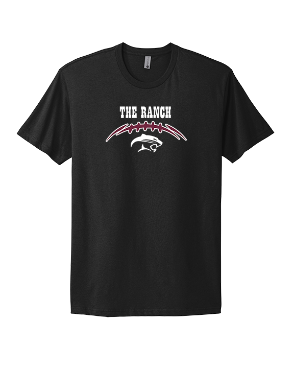 Weston Ranch HS Football Laces - Mens Select Cotton T-Shirt