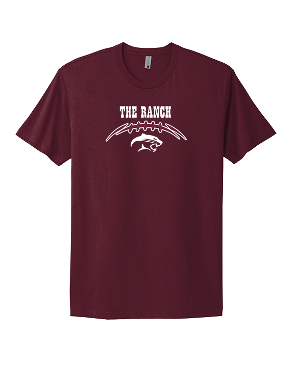 Weston Ranch HS Football Laces - Mens Select Cotton T-Shirt
